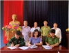 Liên ngành Viện kiểm sát - Công an - Đồn Biên phòng - Hạt kiểm lâm - Tòa án - Chi cục Thuế - Thanh tra thành phố Đồng Hới ký kết Quy chế phối hợp trong công tác tiếp nhận, giải quyết tố giác, tin báo về tội phạm và kiến nghị khởi tố