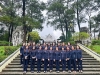 Nữ công VKSND tỉnh Quảng Bình dâng hương tại Nghĩa trang liệt sỹ quốc gia Trường Sơn