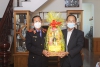 Lãnh đạo VKSND tỉnh Quảng Bình chúc Tết các đồng chí nguyên lãnh đạo Viện và cán bộ hưu trí.