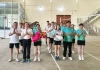 Giao lưu bóng chuyền hơi giữa hai cơ quan toà án nhân dân- viện kiểm sát nhân dân khu vực 6
