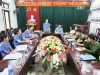 VKSND khu vực 6 trực tiếp kiểm sát việc Thi hành án hình sự tại một số đơn vị trên địa bàn.