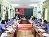 Viện kiểm sát nhân dân tỉnh Quảng Trị kiểm tra công tác sắp xếp, tinh gọn tổ chức bộ máy tại VKSND khu vực 6