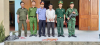 VKS Lệ Thủy phối hợp với Đồn Biên phòng Làng Ho tiến hành khám xét khẩn cấp.