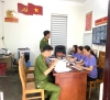 Trực tiếp kiểm sát công tác thi hành án hình sự tại Ủy ban nhân dân xã Trung Hóa