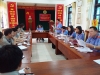 Trực tiếp kiểm sát thi hành án dân sự năm 2023 tại Chi cục Thi hành án dân sự thành phố Đồng Hới.