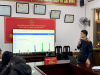 Viện kiểm sát nhân dân khu vực 4, tỉnh Quảng Trị tổ chức tập huấn hướng dẫn sử dụng nền tảng quản lý án hình sự