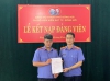 Chi bộ Viện kiểm sát nhân dân thành phố Đồng hới tổ chức Lễ kết nạp Đảng viên mới