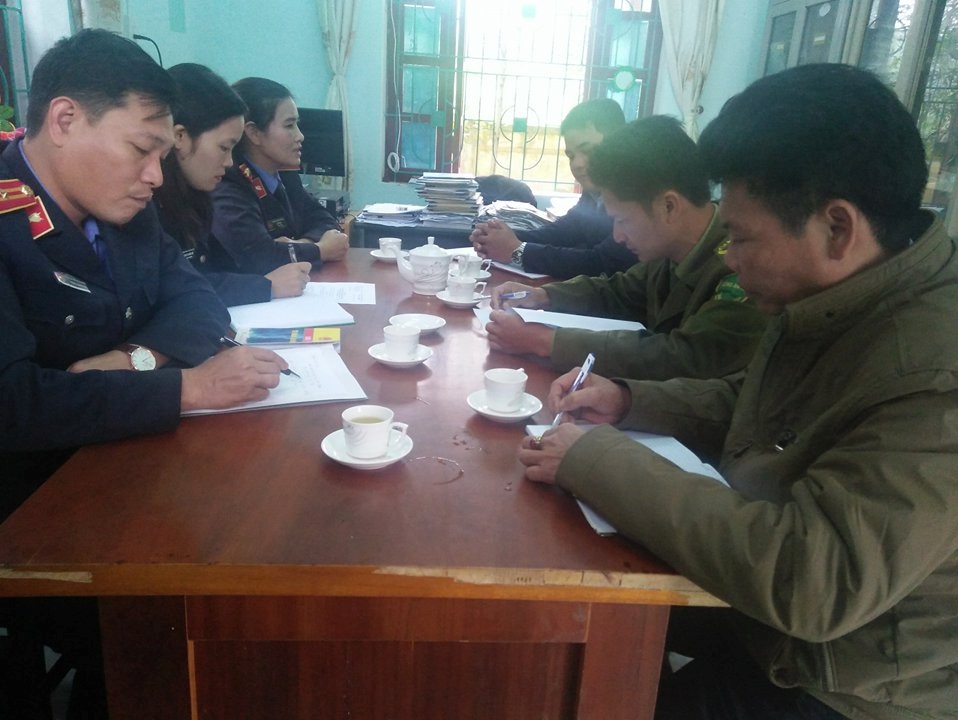 Trực tiếp kiểm sát công tác thi hành án hình sự tại Ủy ban nhân dân cấp xã