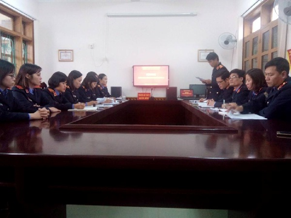 Hội nghị triển khai công tác kiểm sát năm 2018