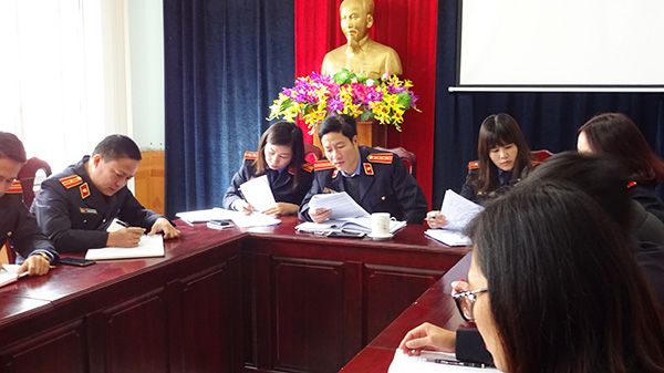 Viện kiểm sát nhân dân thành phố Đồng Hới triển khai nhiệm vụ công tác kiểm sát năm 2018