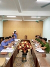 Phòng 8 Viện kiểm sát nhân dân tỉnh Quảng Trị trực tiếp kiểm sát tại Cơ quan Thi hành án hình sự