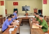 VKSND khu vực 3 - Quảng Trị trực tiếp kiểm sát tại Công an xã Tân Gianh