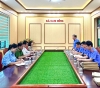 VKSND khu vực 4 – Quảng Trị trực tiếp kiểm sát công tác thi hành án hình sự tại UBND các xã trên địa bàn