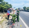 VKSND Khu vực 3 phối hợp với Phòng CSGT Công an tỉnh Quảng Trị trong giải quyết tin báo  tai nạn giao thông